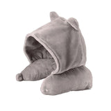 【アウトレット】ルルド ふわポカハグにゃん フード AX-KNL2024