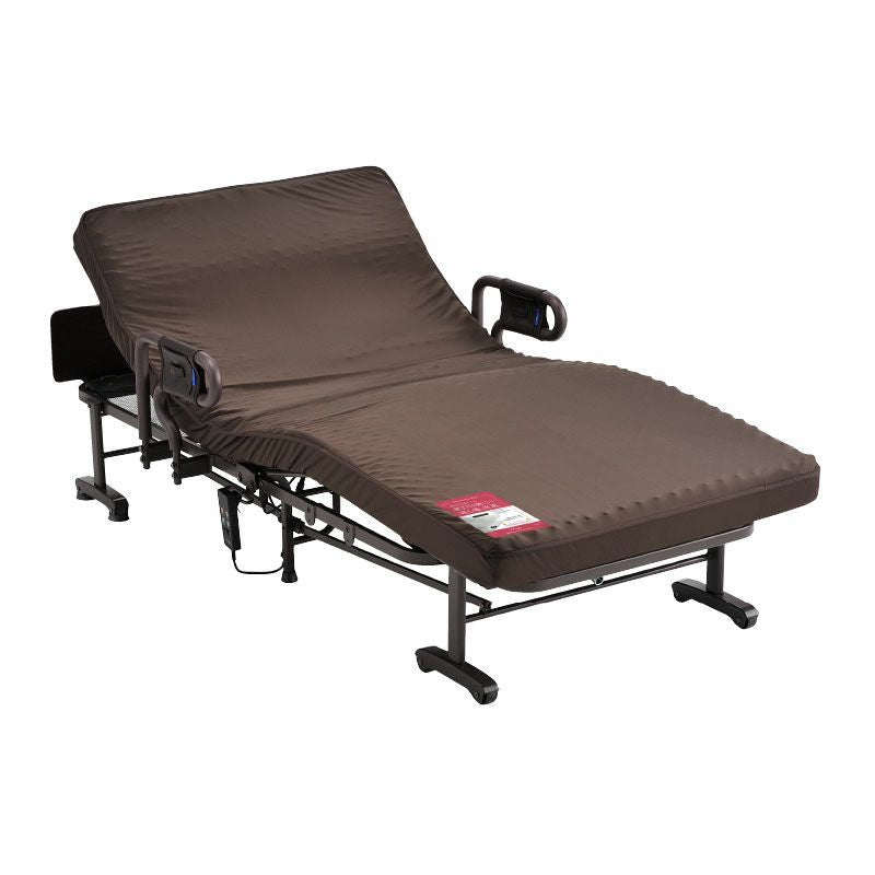 328ストア〇〇【極美品】アテックス　折りたたみ式ベッド　電動リクライニング　介護ベッド　ベット