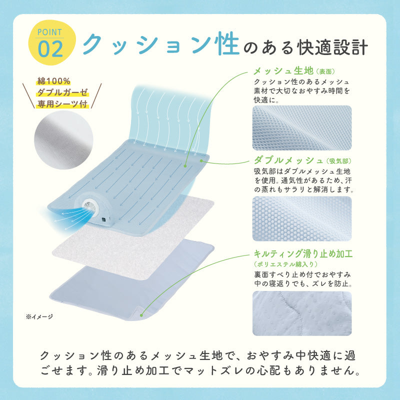 ベビーマット SOYO AX-BS637 （赤ちゃん本舗×アテックスダイレクト専売）