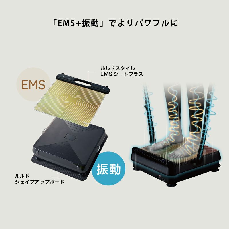 アウトレット】ルルドスタイル EMSシートプラス＋ルルド シェイプ